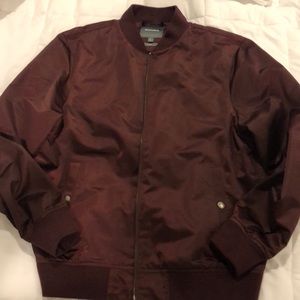 Men’s bonobos burgundy bomber jacket